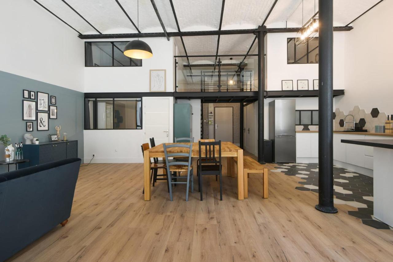 Loft De L'Usine - Welkeys Apartment Tourcoing Exterior photo